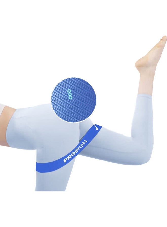 PROIRON حزام مقاومة تمارين الساقين من بولا آي للرجال والنساء، حزام مقاومة مرن على شكل حلقة، أخضر 20 رطل - Image 1