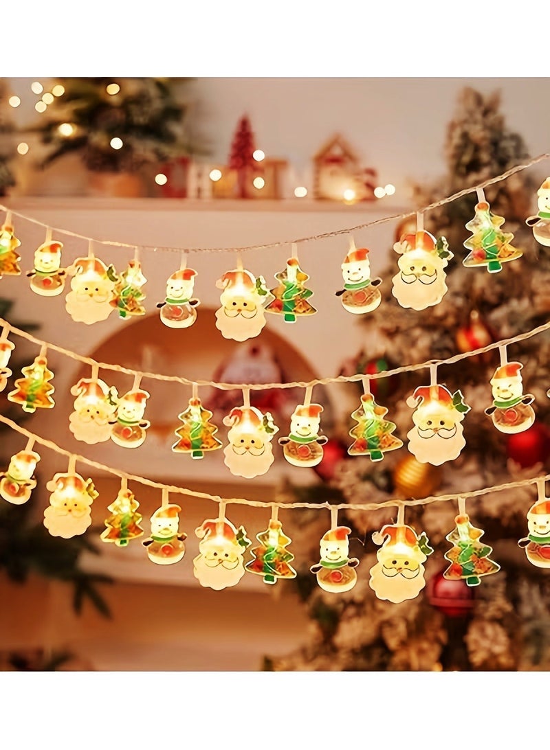 Christmas Figure Assortment String Lights - Image 1