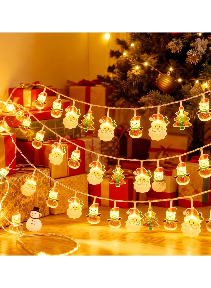 Christmas Figure Assortment String Lights - Image 2