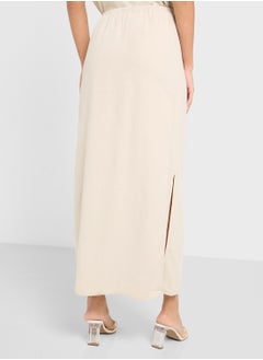 VERO MODA High Waist Slited Long Skirt  - Image 3