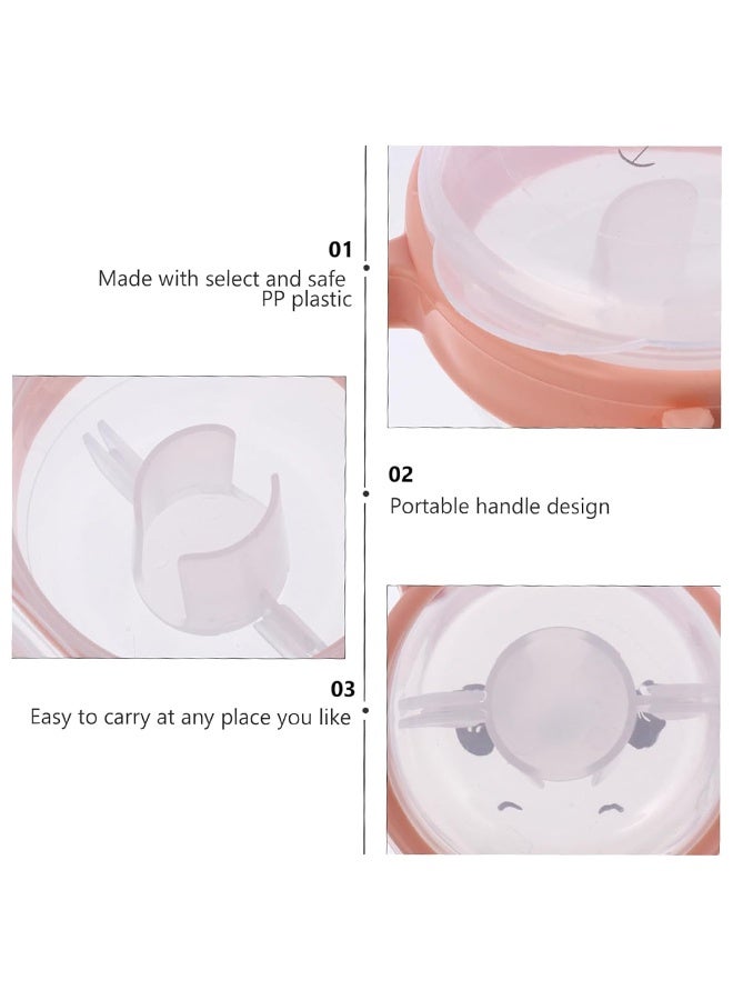 Transparent Portable Dustproof Baby Pacifier Storage Box, Suitable For Holding Baby's Pacifiers Both At Home And Travel, Protect The Pacifiers From Dust, Dirt, Debris, And Pets - Image 3