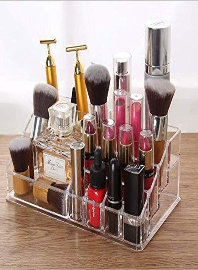 PICKVILL 16 Compartment Cosmetic Makeup Jewellery Lipstick Storage Organizer Holder Box, - Image 4