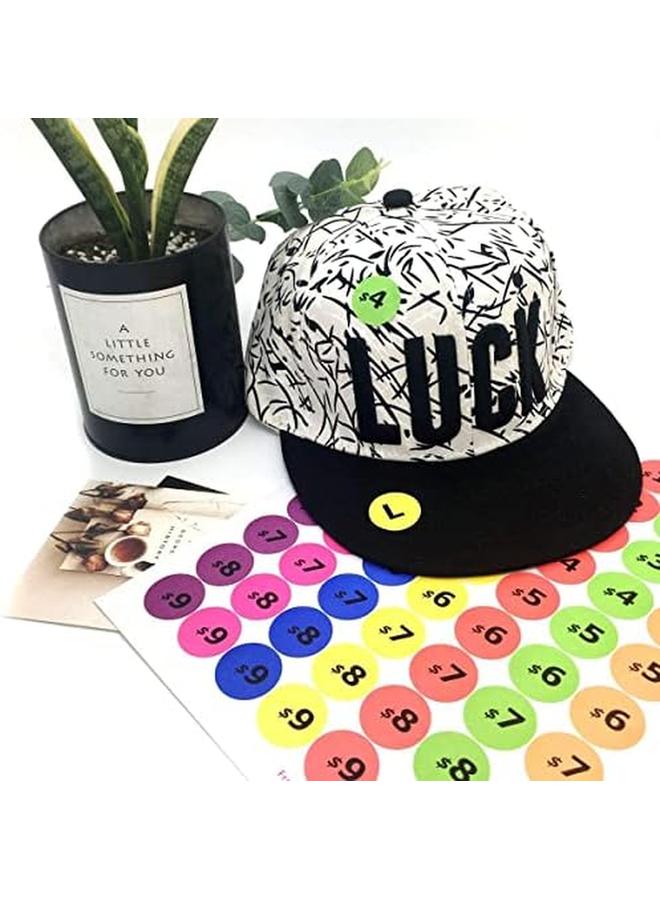 إي سي في في ملصقات منقطة ملونة مستديرة ملصقات ذاتية اللصق لتلوين العلامات وتنظيم ملصقات منقطة دائرية ملصقات ترميز 20 ورقة متعدد الألوان - Image 3