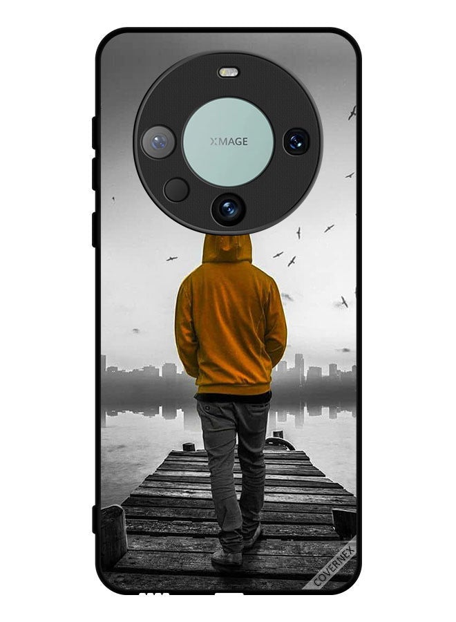 Covernex Protective Case Cover For Huawei Mate 60 Pro Sad Boy Walking - Image 1