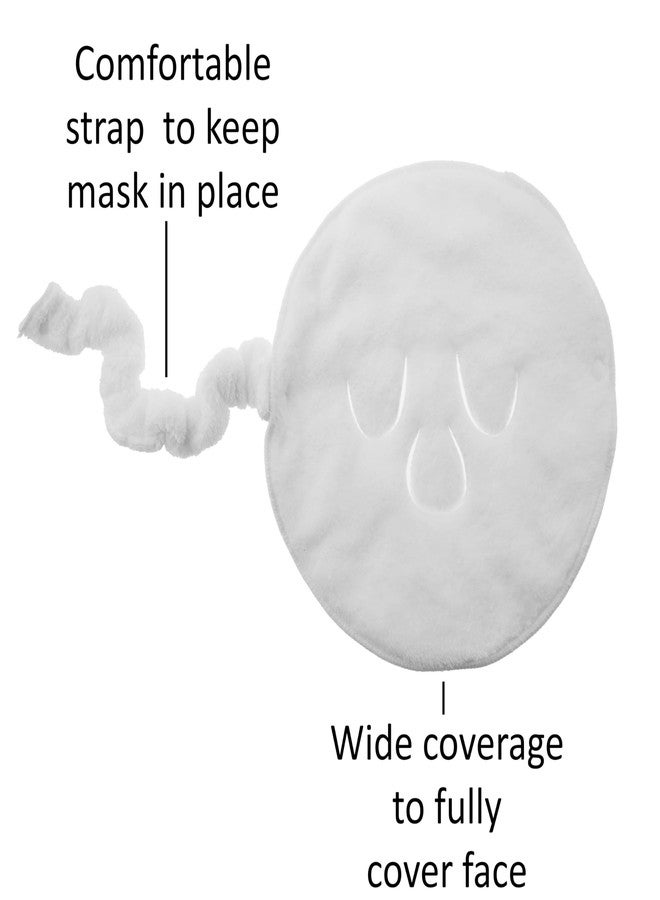 Expressions Hot Compress Face Mask – Heated Plush Face Mask for Relaxation, Skincare Absorption, and Rejuvenation - Image 3
