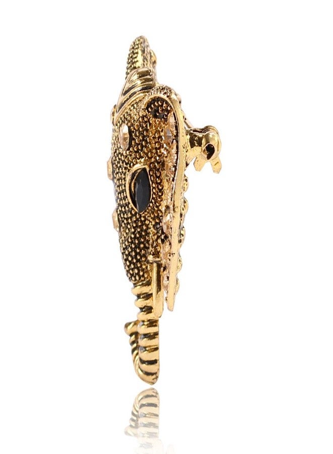 MINGHUA Retro Crystal Elephant Corsage Brooches for Women Dress Accessories - Image 5