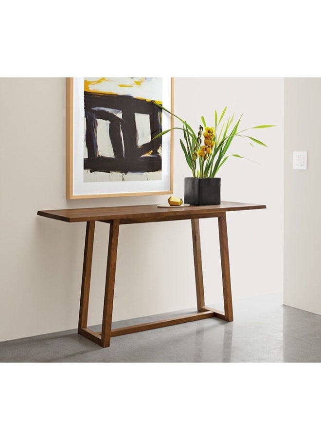 Art Wood Console Tables 35x120x85 Cm-Dark Brown 