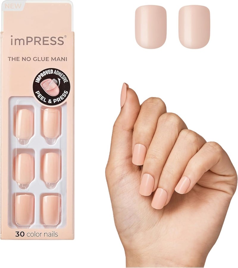 imPRESS Kiss impress nails color - peevish pink kimc009c