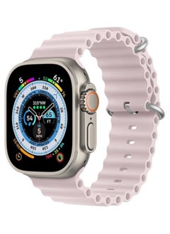 ELTRAZONE Sport New Silicone Band Compatible with Apple Watch Ultra Ocean 42/44/45/49mm Strap for iWatch Series Ultra 8 7 6 5 SE  - Image 1