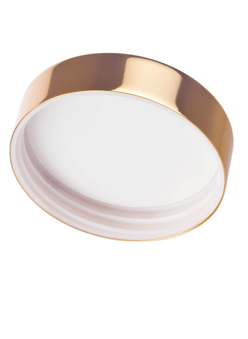 الصقر (150 مل) زجاجة فارغة قابلة لإعادة الملء لتخزين التوابل | جرة منتجات مستحضرات التجميل | حاوية طعام | الجرار البلاستيكية للحيوانات الأليفة | زجاجة بلاستيكية بغطاء معدني ذهبي - Image 3