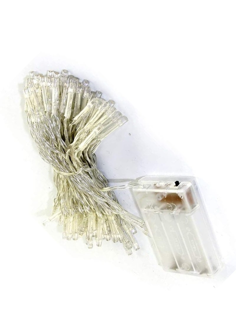 LED Lights Decorative, 100 LED, 10M String Light, for Party Decoration, Warm white(Pack of 4)