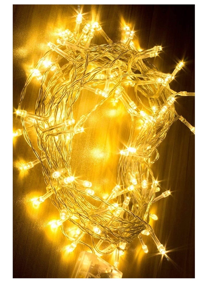 LED Lights Decorative, 100 LED, 10M String Light, for Party Decoration, Warm white(Pack of 4)