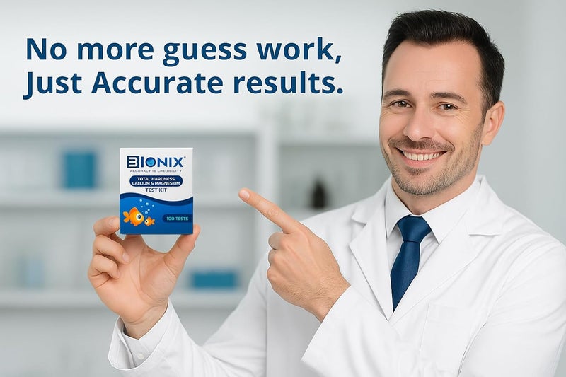 Bionix Total Hardness Test Kit | Measures Calcium and Magnesium Hardness | 100 Test. - Image 4