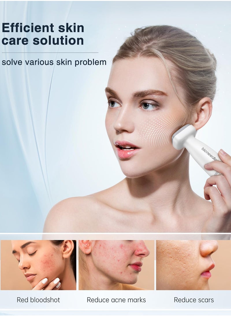 bio needle Adjustable Derma Stamp, Microneedling Stamp for Face body, Derma Pen for Hair Beard Face  - Image 4