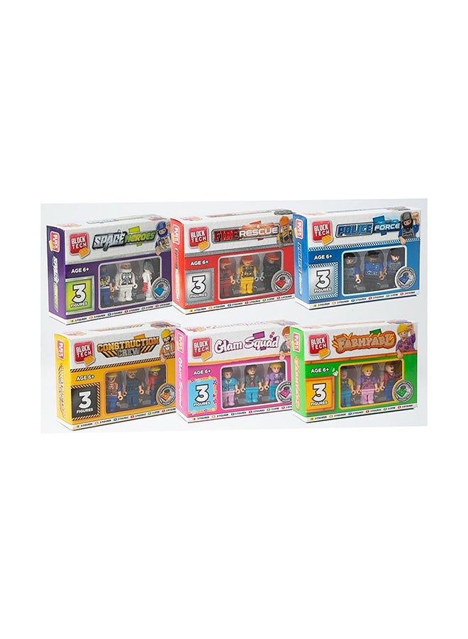 RMS B Tech Pk 3 Figures/ 6 Asstd Designs – Fun Kids Toy, Interactive Playtime & Gift Item - Image 2