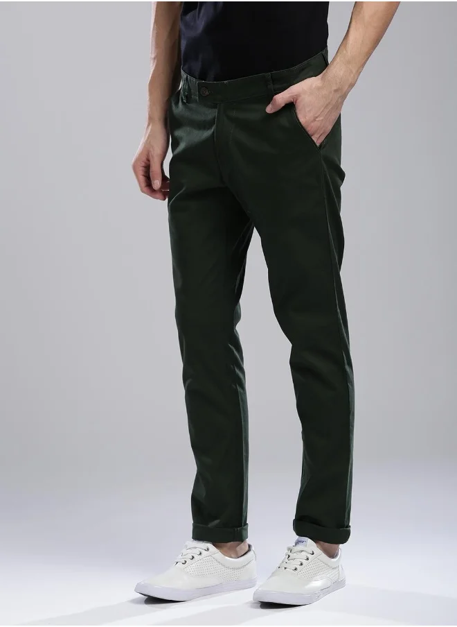 Hubberholme Green Pants For Men