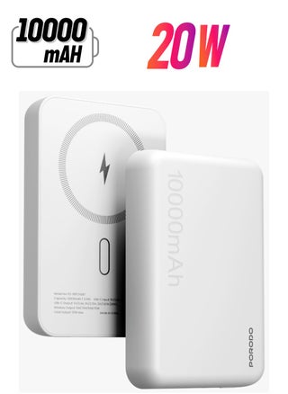 White - 10000mAh Magsafe