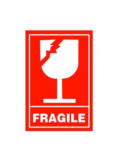 Top label Fragile Stickersglass Stickershandle With Care Shipping Stickersmailing Postage Parcel Stickers2X3 Inch300 Pcs Per Roll  - Image 1