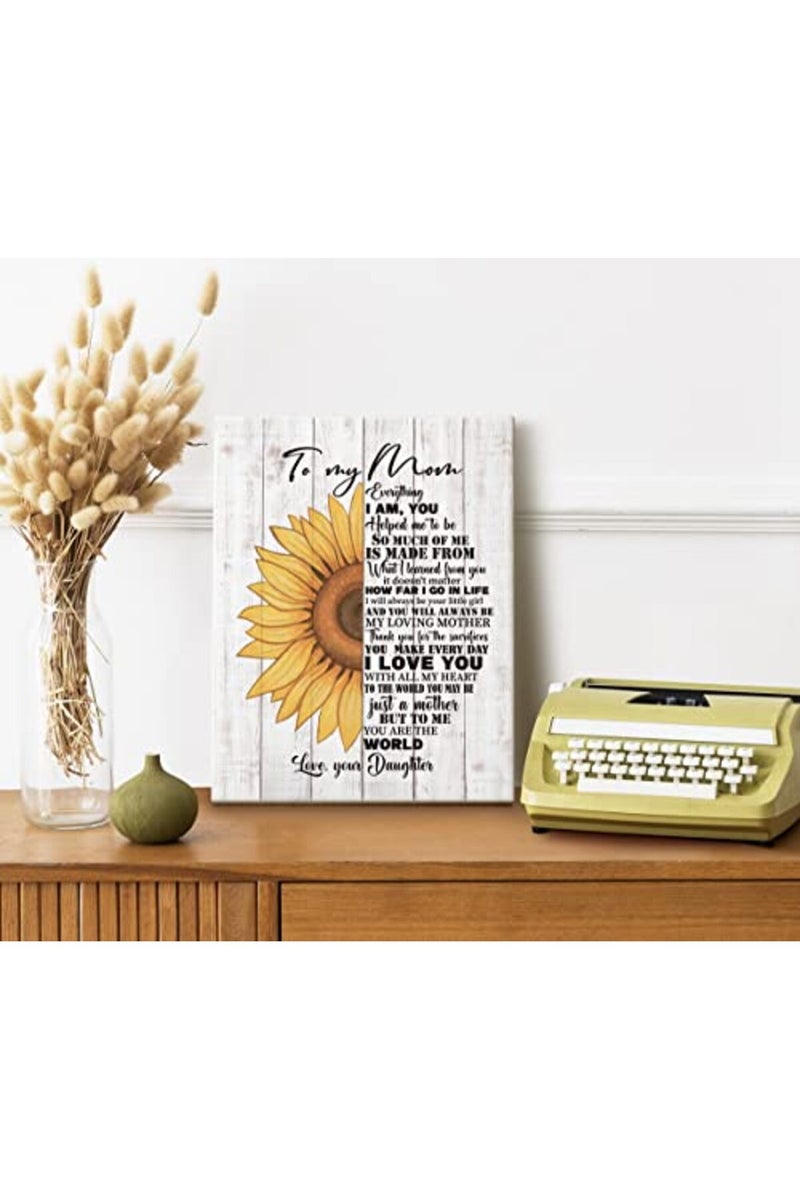 WKYAER Inspirational Canvas Wall Art for Mom - Image 2