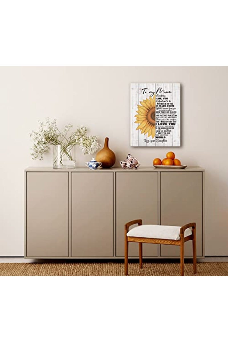 WKYAER Inspirational Canvas Wall Art for Mom - Image 5