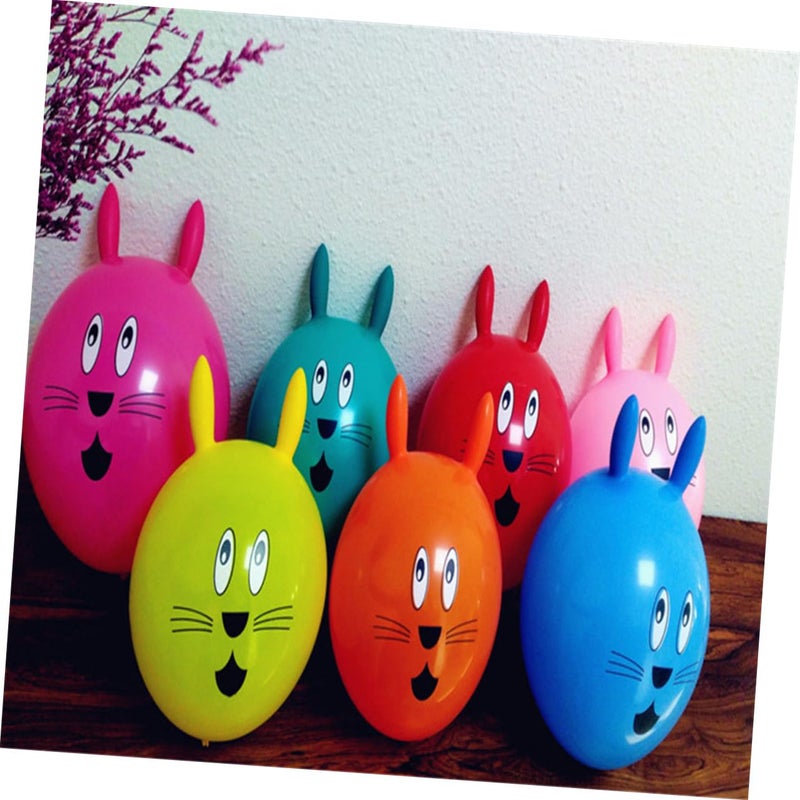 30 Pcs Large Rabbit Ear Balloon Decor For Birthday Party Photo Props - Image 5