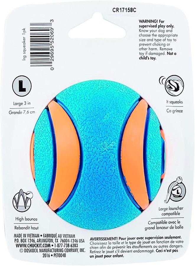 Chuckit! (3 Pack) Chuck It! Ultra Squeaker Ball, Large - Image 3