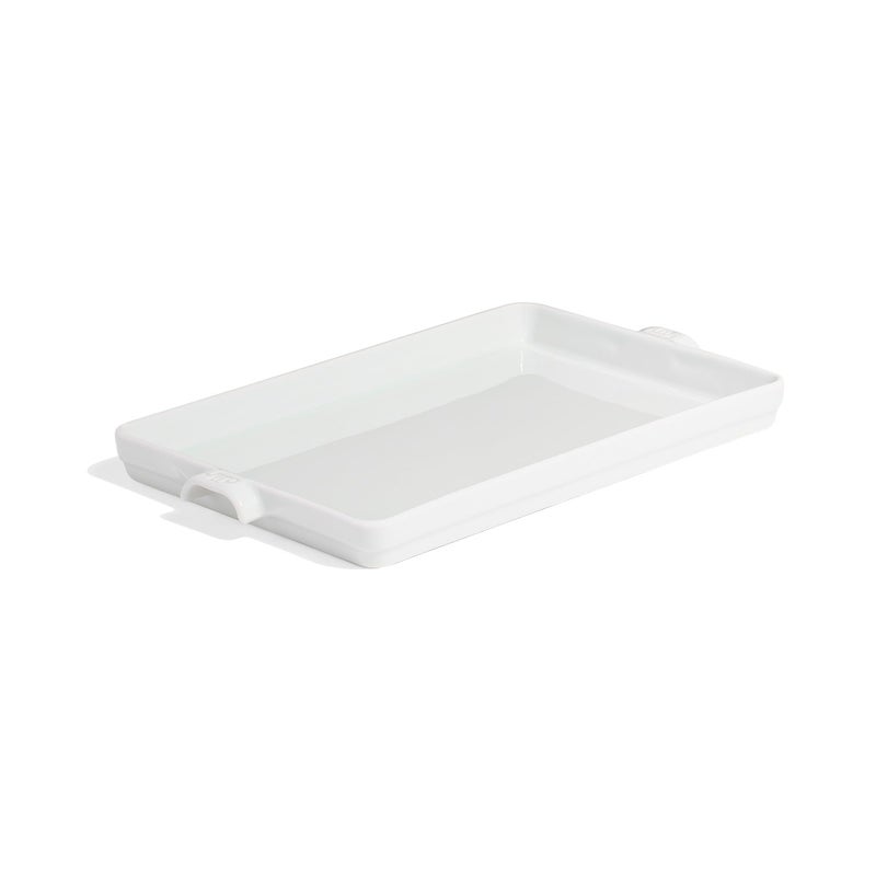 Made In Cookware  Baking Slab  Pure French Porcelain  Crafted in France  White
