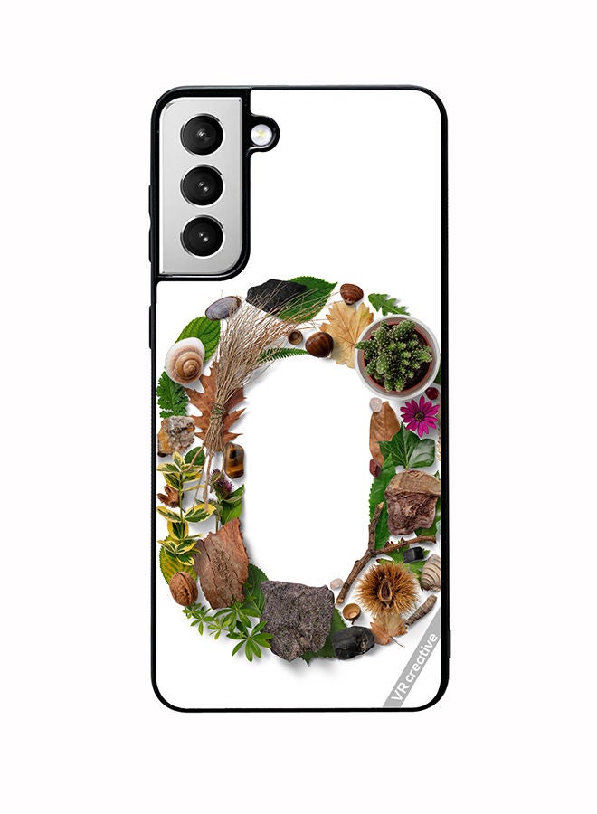 VR CREATIVE Protective Case Cover For Samsung Galaxy S22 5G Alphabet O Design Multicolour - Image 1