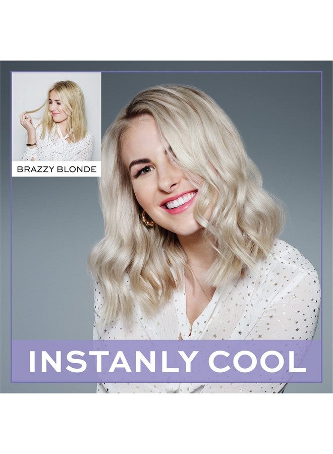 John Frieda مجموعة شامبو وبلسم فيوليت كراش البنفسجي للشعر الأشقر، تونر أشقر يعمل على تحييد درجات اللون الأصفر للشعر الأشقر المبيض والبلاتيني، يعزز درجات اللون الأشقر، 8.3 أونصة (مجموعة مكونة من قطعتين) - Image 3