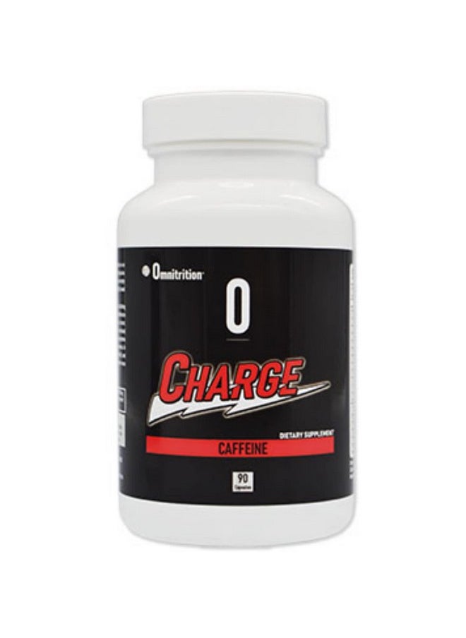 Omnitrition - Charge Capsules (With Caffeine) Dietary Supplement 90 Capsules - Image 1