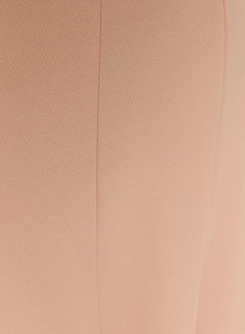 trendyol Semi Circular Detailed Maxi Skirt
