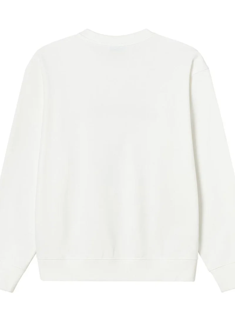GIORDANO Men’s Relaxed French Terry Crew Neck Graphic Sweater