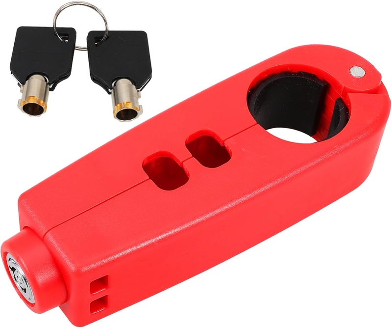 Ciieeo Motorcycle Handlebar Lock Lightweight and Sturdy Security for and Motorbikes Suitable for Brake Lever Easy to Install - Image 1