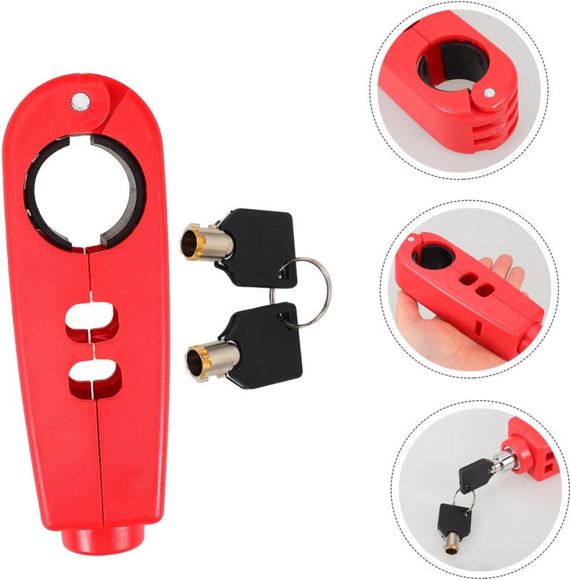Ciieeo Motorcycle Handlebar Lock Lightweight and Sturdy Security for and Motorbikes Suitable for Brake Lever Easy to Install - Image 4