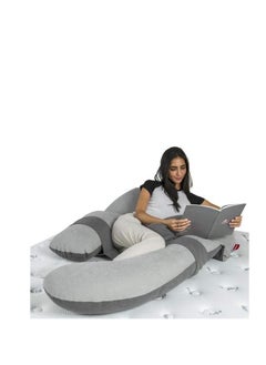 Generic Long U Shape Pillow cotton  - Image 4