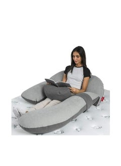 Generic Long U Shape Pillow cotton  - Image 5