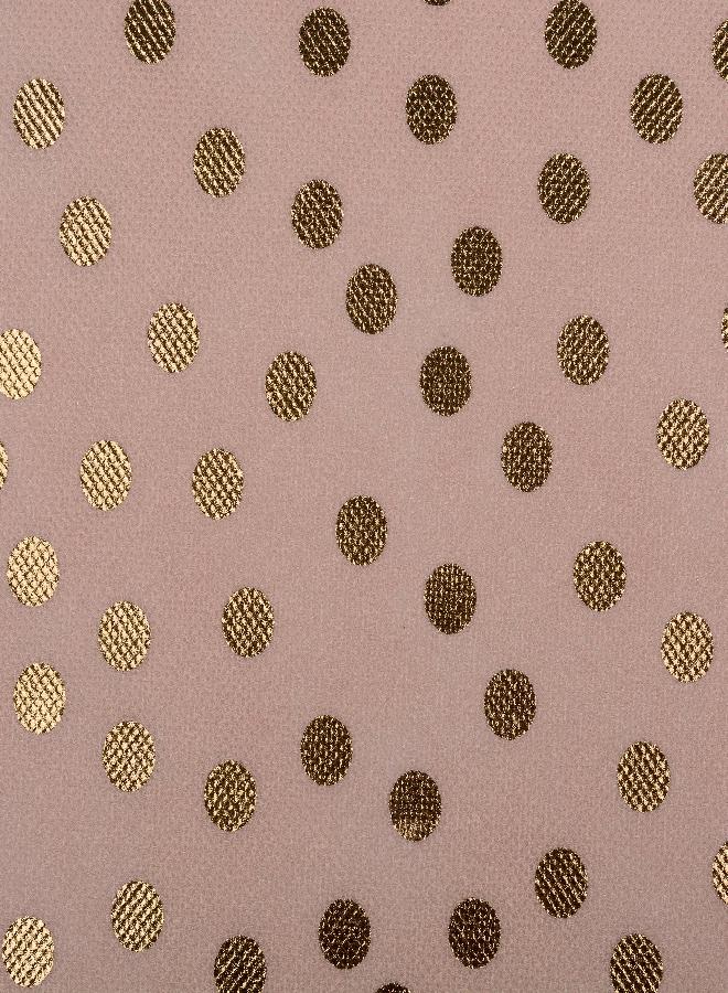 DII DII Non Woven Storage Collection Polka Dot Collapsible Bin Small Set, 11x11x11" Cube, Pink & Gold, 4 Piece  - Image 2