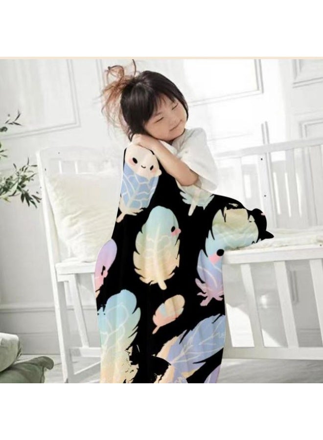 general Baby and children's cartoon flannel thin blanket (warm and comfortable, suitable for sleep, game use) 70cm*100cm - Image 1