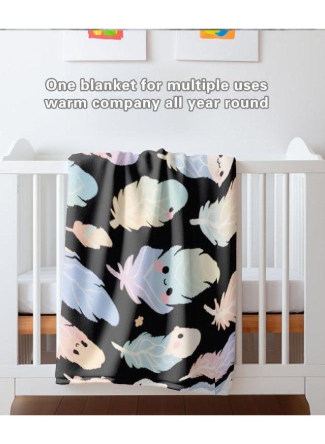 general Baby and children's cartoon flannel thin blanket (warm and comfortable, suitable for sleep, game use) 70cm*100cm - Image 2