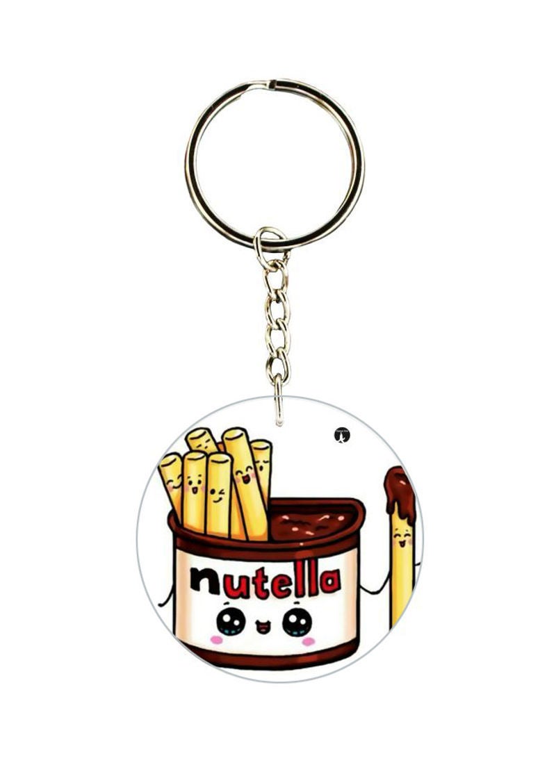 RKN Nutella Printed Keychain