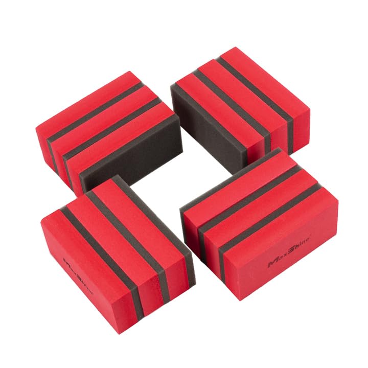 Maxshine Ceramic Coating Applicator Pack (12 Pack) - Professional-Grade, Ceramic Spray Coating, & Graphene Coatings on Car Paint, Metal, Plastic Trim & Rubber - Detailing Supplies - Image 2