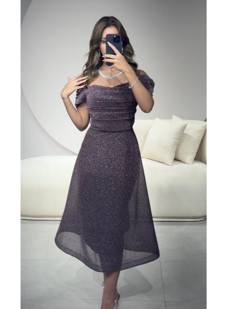 Midi evening dress  - Image 5