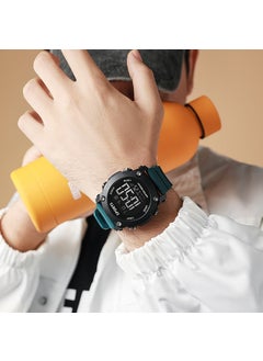 Generic New Mens Casual Smartwatch, Fashionable Sports Multifunction blue green 