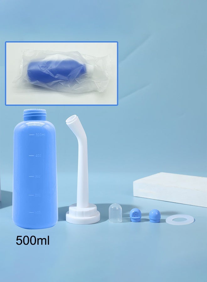 Portable Bidet 500ml Washing Device Handheld Travel For Pregnant Women Baby Cleansing Water Washer Bottle  - Image 2