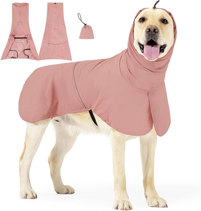 Sun Blocking Dog Rain Coat Outdoor Walking Clothes for Small to Large Beach Wear Rainy Days Adventure Jackets - Image 5