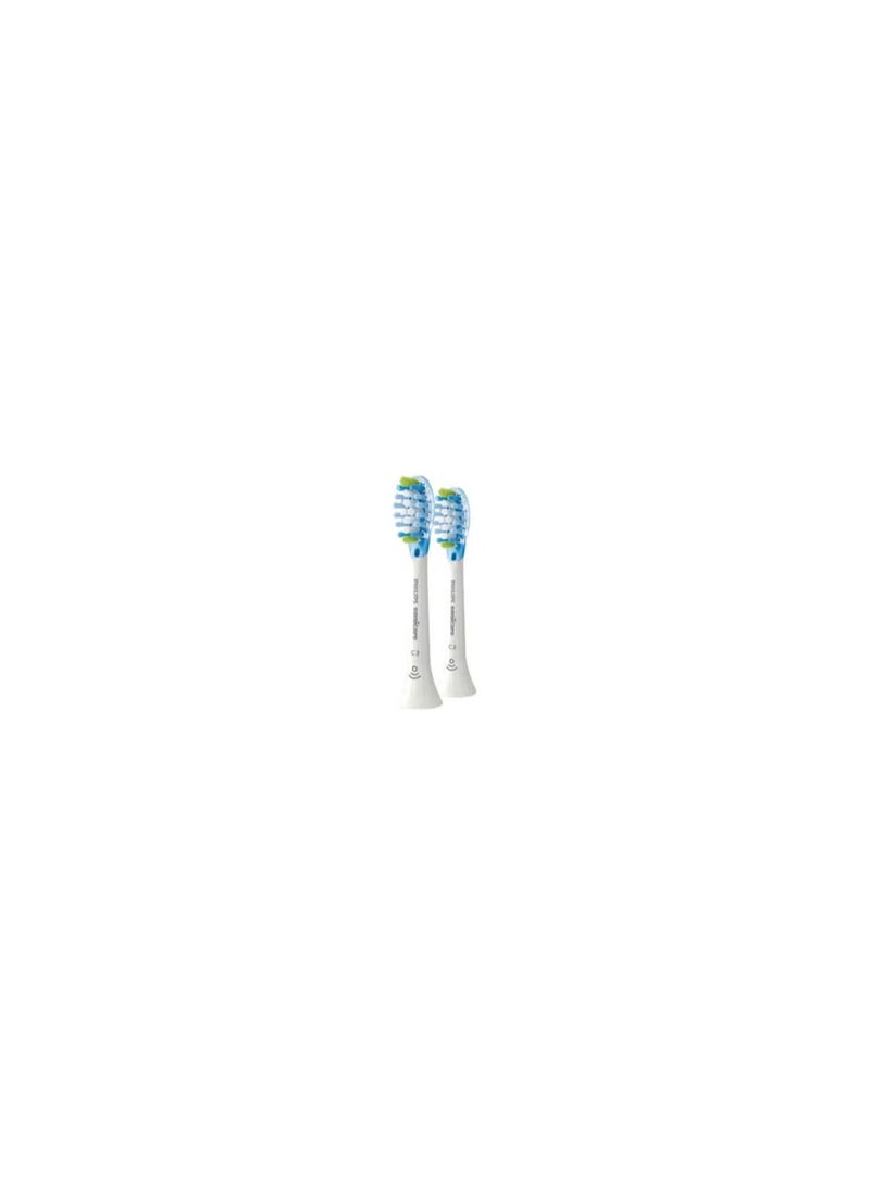 PHILIPS SONICARE Sonicare Replacement Head Diamond Clean Smart Plaque Defense 2pack Standard Size-Soft HX9042/17 White - Image 1