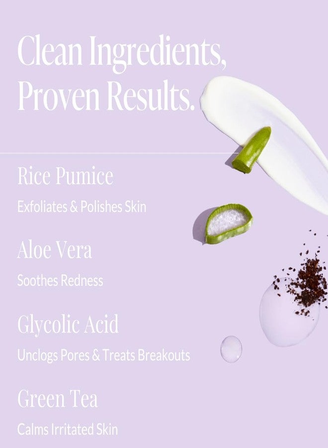 Beia Bikini & Body Scrub - Gentle Exfoliating Body Scrub with Glycolic Acid & Rice Extract - Fights Ingrown Hairs KP Bumps & Dry Skin - Hydrating & Soothing for Sensitive Skin 7.6 Oz - Image 3