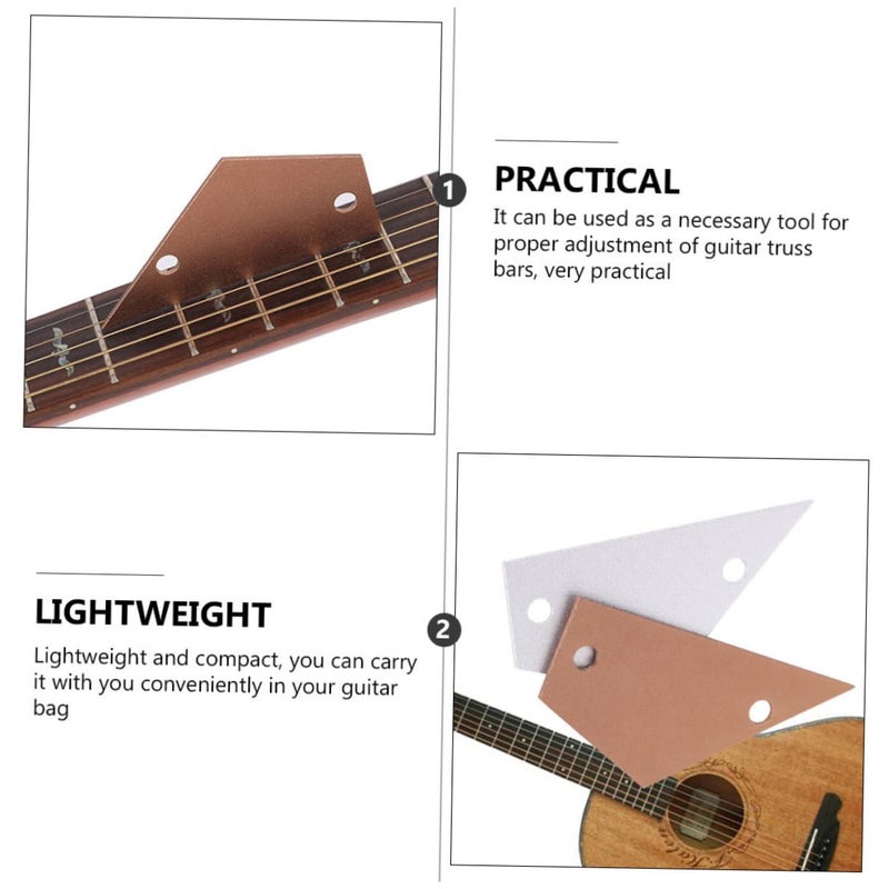 Guitar String Action Gauge Ruler For Electric Bass And Acoustic Guitars - Image 5