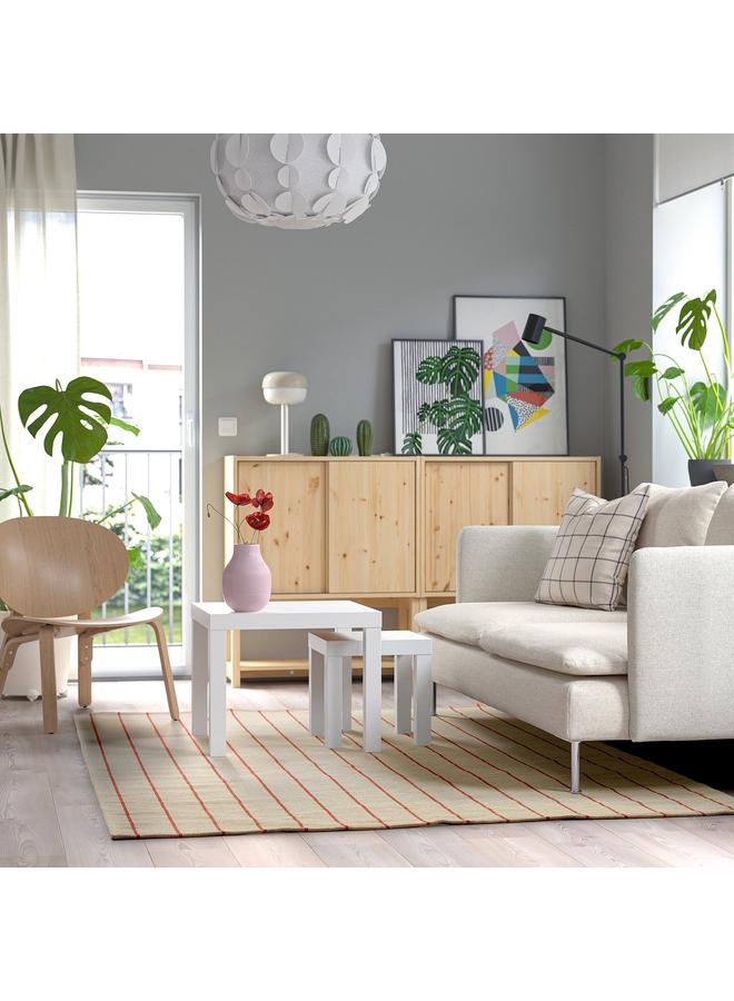 Green Tiger Rug, Flatwoven, Off-White/Red, 170X240 Cm - Image 5