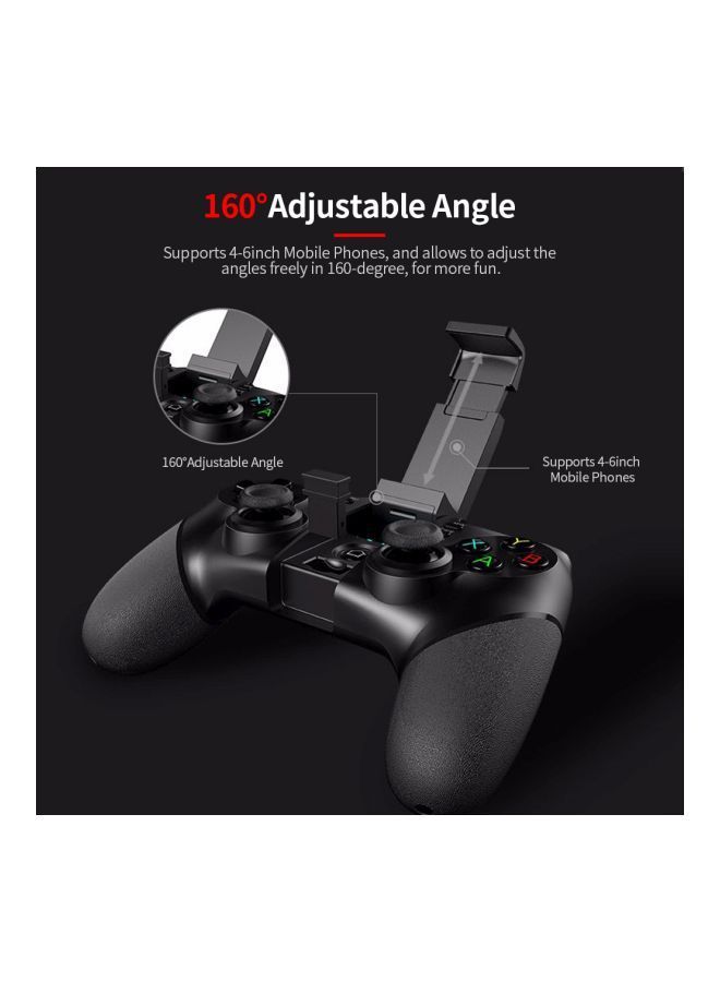 NIBEMINENT Bluetooth Gamepad With Phone Holder For Mobile Phones/Tablets - Image 4